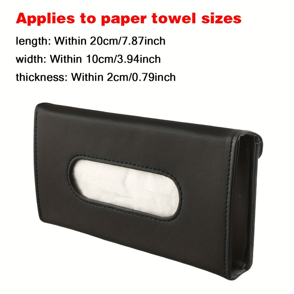 Automobile Sunshade Paper Towel Box Car - Mounted Fashion Pull-out Carton