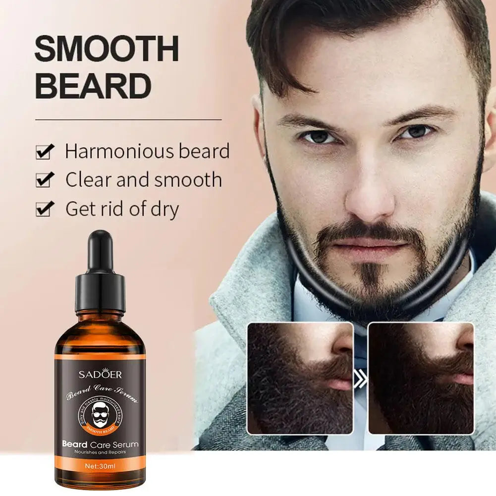 Beard Care Oil For Men Natural Organic Beard Care Fast Shine Soften Beard Strengthens Mustaches Smooth Nourishing For Beard
