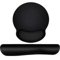 2 Piece Set Keyboard And Mouse Pad Wrist Rest, Silky Gel Memory Foam Wrist Rest for Computer Keyboard, Mouse, Ergonomic Design